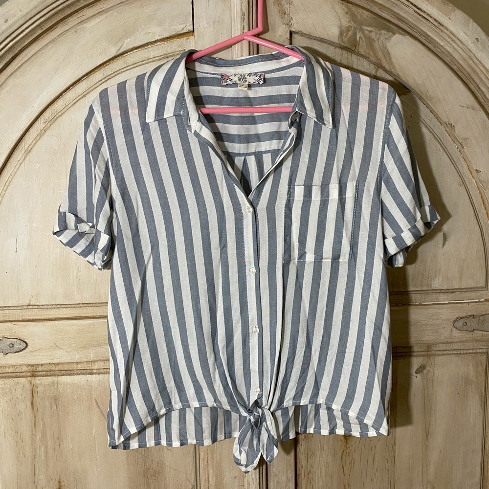 Striped vintage blouse